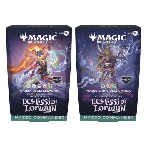MTG Commander Deck L'Eclissi di Lorwyn Bundle 2 Mazzi ITA