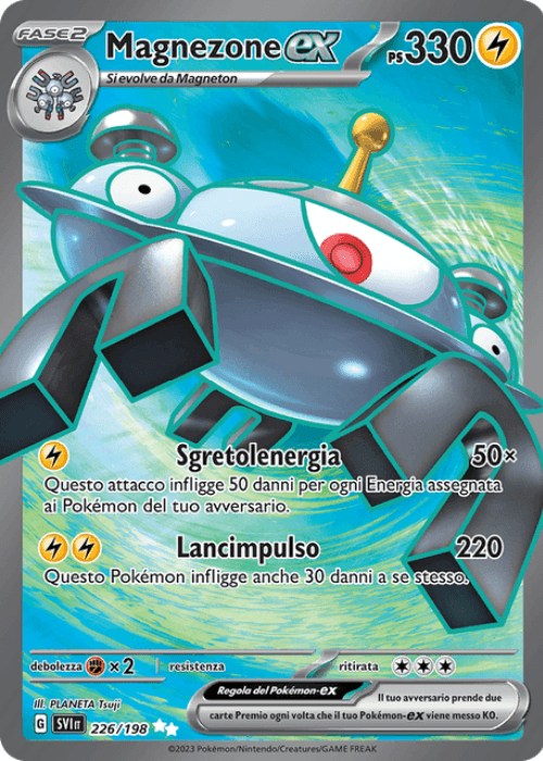 Pokémon Magnezone ex 226/198 Scarlatto & Violetto ITA