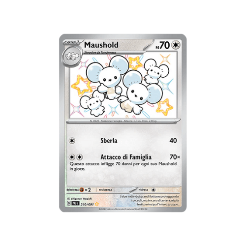 Pokémon Maushold 210/091 Destino di Paldea ITA