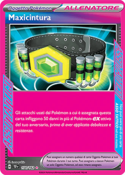 Pokémon Maxicintura 154/162 Cronoforze ITA