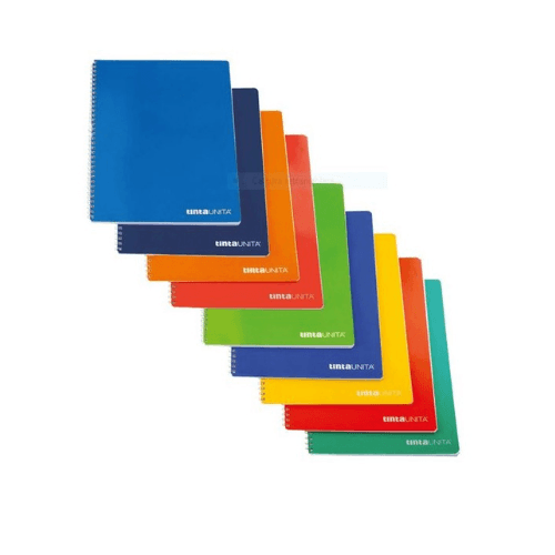 Quaderno Maxi Spiralato TintaUNITA A4 1R 70 Fogli con Fori
