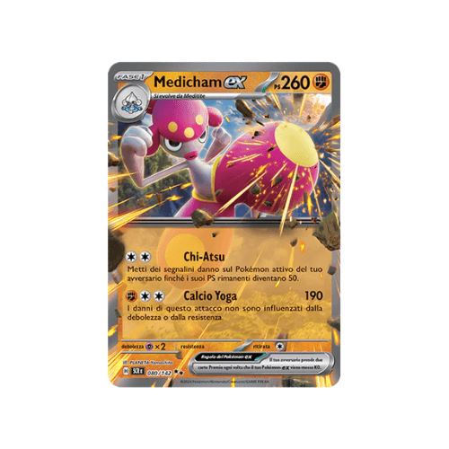 Pokémon Medicham ex 080/142 Corona Astrale ITA