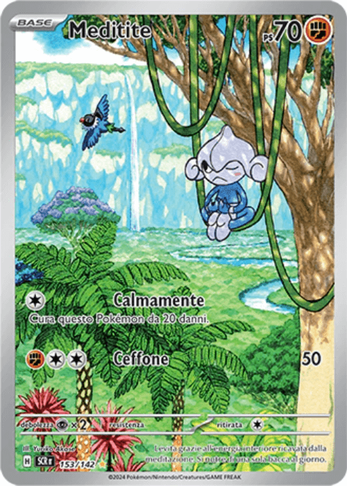 Pokémon Meditite 153/142 Corona Astrale ITA