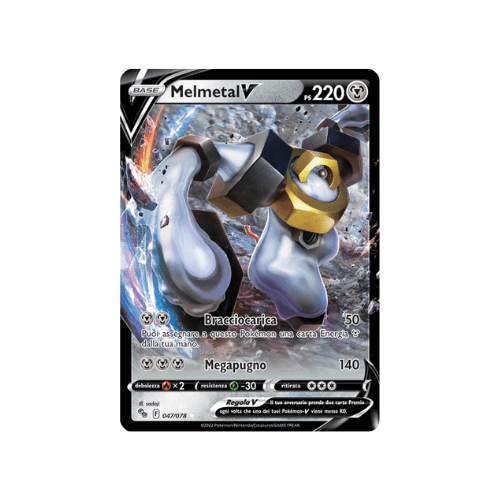 Pokémon Melmetal V 047/078 Pokémon Go ITA