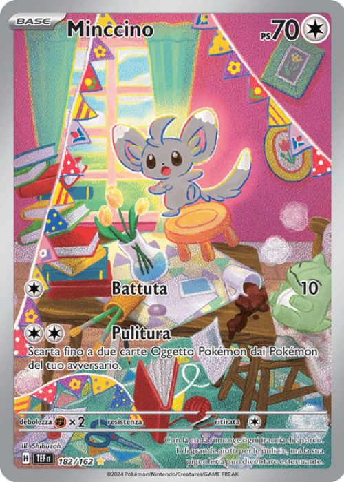 Pokémon Minccino 182/162 Cronoforze ITA
