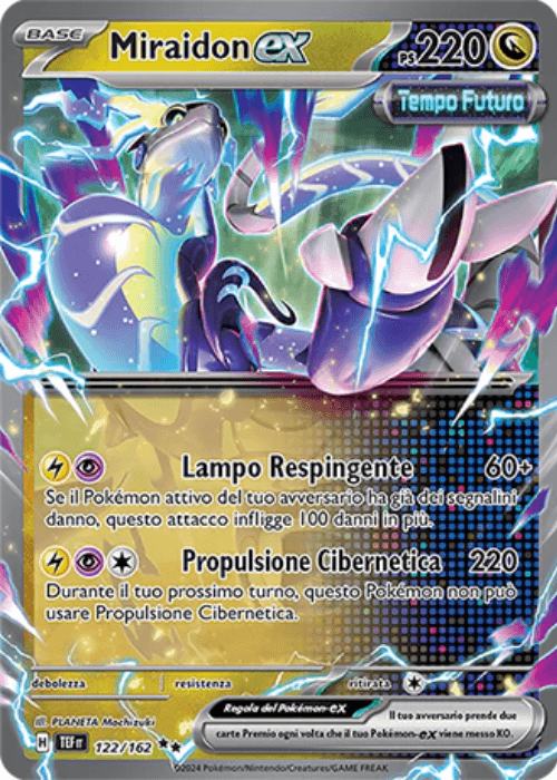 Pokémon Miraidon ex 122/162 Cronoforze ITA