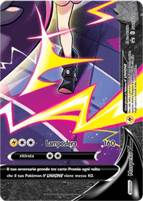 Pokémon Morpeko V Unione SWSH287 Promo Spada e Scudo ITA
