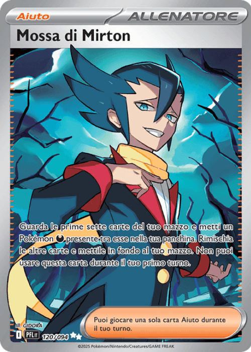 Pokémon Mossa di Mirton 120/094 Fiamme Spettrali ITA