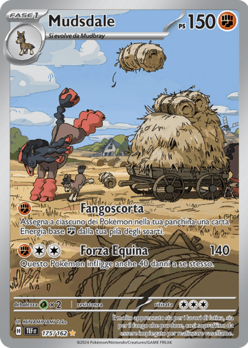 Pokémon Mudsdale 175/162 Cronoforze ITA