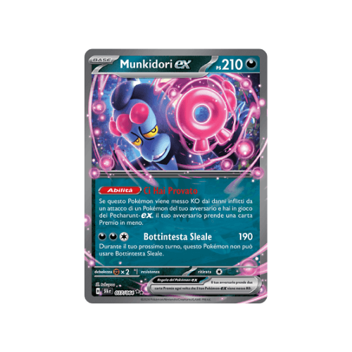 Pokémon Munkidori ex 037/064 Segreto Fiabesco ITA