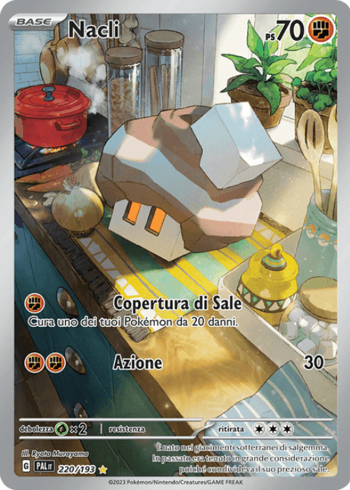 Pokémon Nacli 220/193 Evoluzioni a Paldea ITA