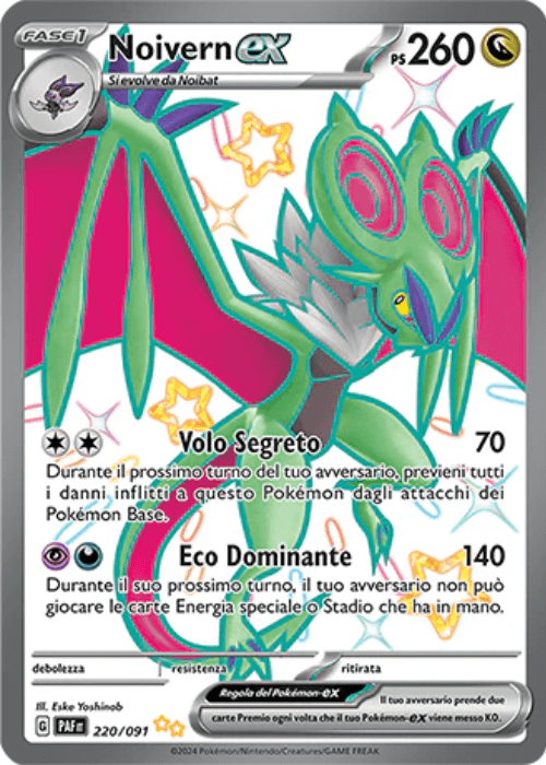 Pokémon Noivern ex 220/091 Destino di Paldea ITA