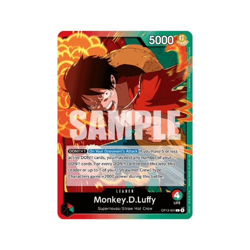 Monkey.D.Luffy OP13-001 ENG