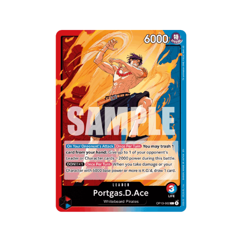 Portgas.D.Ace OP13-002 ENG