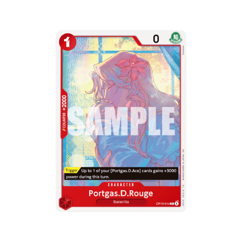 Portgas.D.Rouge OP13-014 ENG
