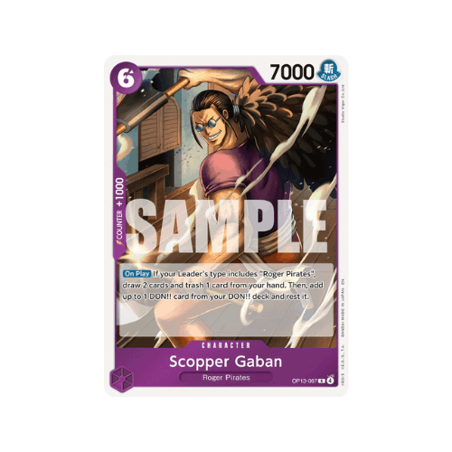 Scopper Gaban OP13-067 ENG