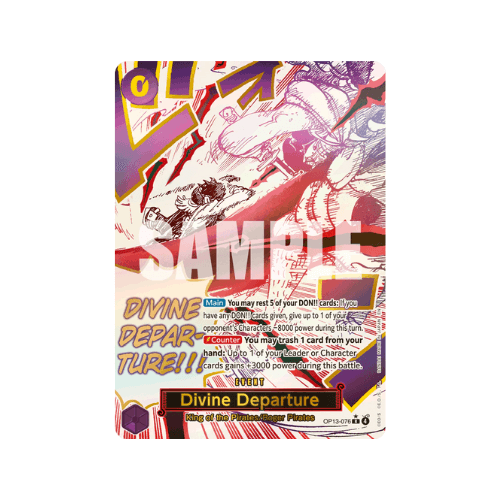 Divine Departure Alt OP13-076 ENG