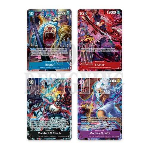 One Piece Card Game English Version 2nd Anniversary Set / 4 Emperor