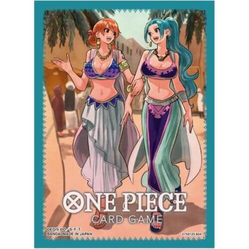 One Piece Card Game Official Sleeves Nami & Vivi Limited Edition Vol. 1