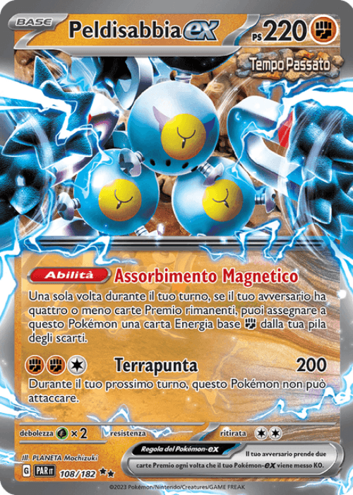 Pokémon Peldisabbia ex 108/182 Paradosso Temporale ITA