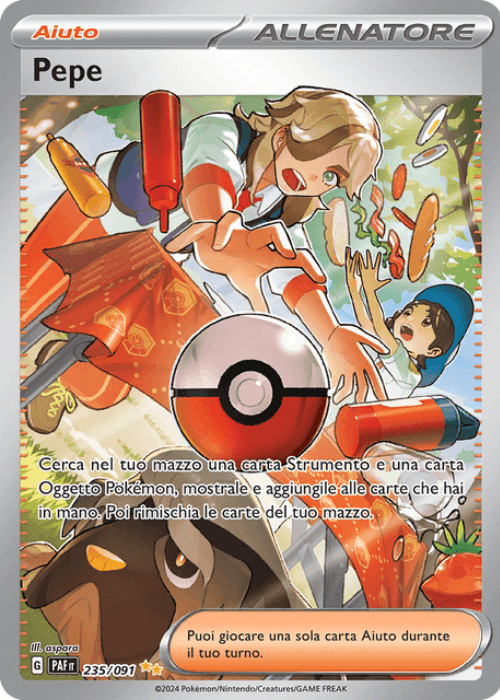Pokémon Pepe 235/091 Destino di Paldea ITA