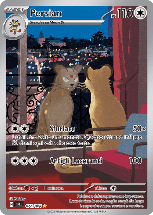 Pokémon Persian 078/064 Segreto Fiabesco ITA