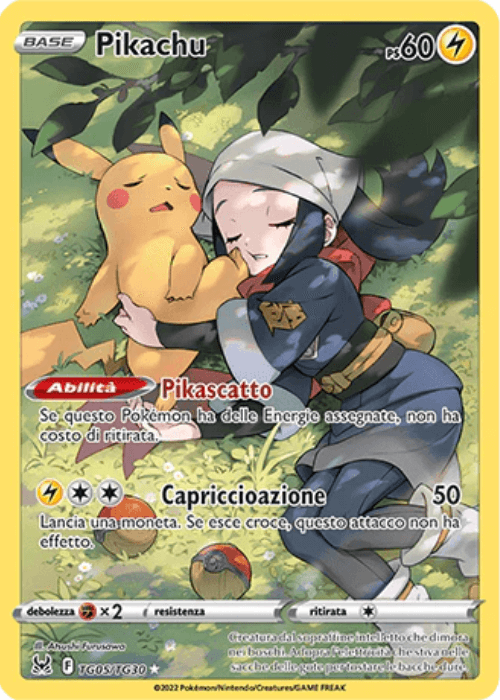 Pokémon Pikachu TG05/TG30 Origine Perduta ITA