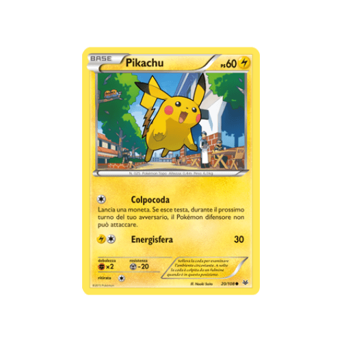 Pokémon Pikachu 20/108 Furie Volanti ITA