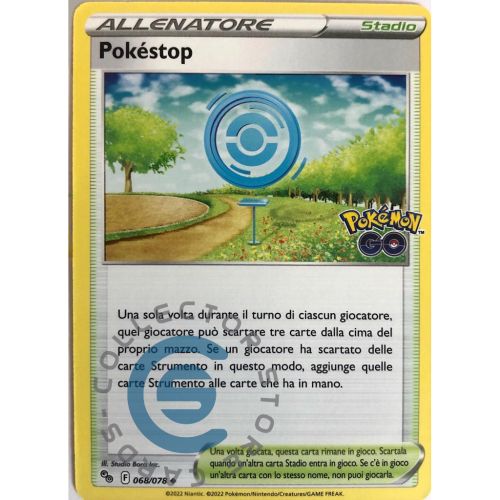 Pokéstop Pomemon Go 068-078 Non Comune