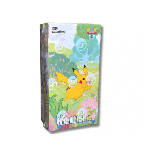 Pokémon Collect 151 Journey Booster Box Display Slim 151C - Cinese