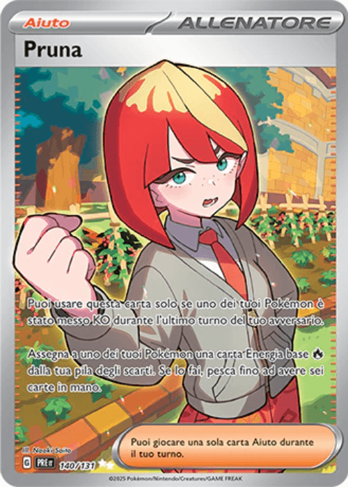 Pokémon Pruna 140/131 Evoluzioni Prismatiche ITA
