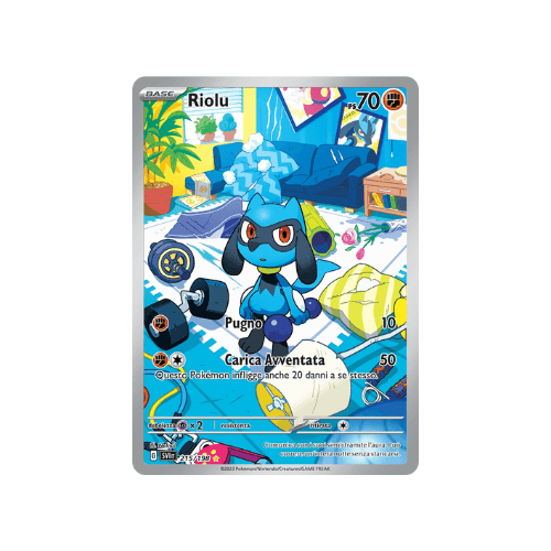 Pokémon Riolu 215/198 Scarlatto & Violetto ITA
