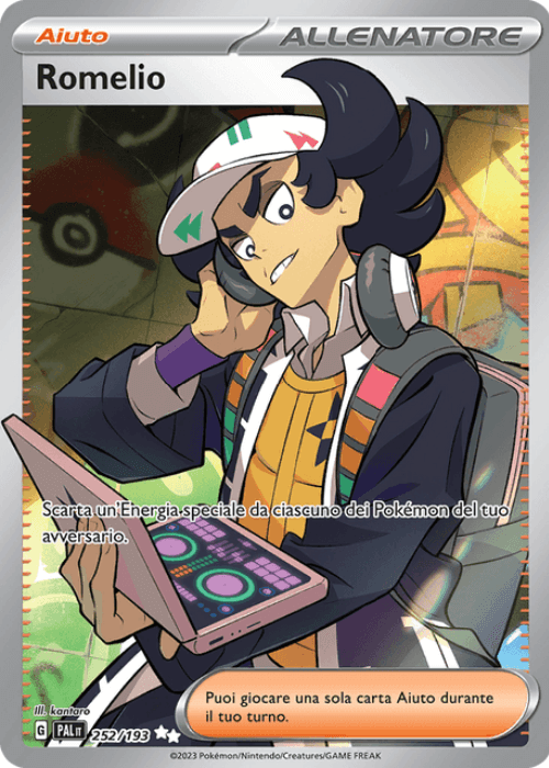 Pokémon Romelio 252/193 Evoluzioni a Paldea ITA