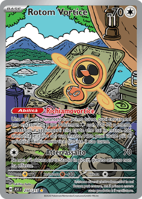 Pokémon Rotom Vortice 250/217 Ascesa Eroica ITA