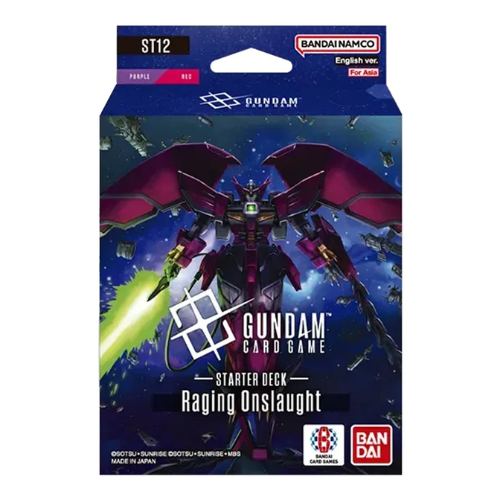 Gundam Card Game Starter Deck ST12 Raging Onslaught ENG