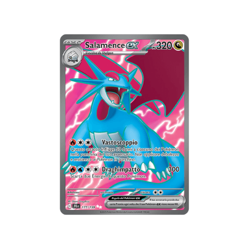 Pokémon Salamence ex 177/159 Avventure Insieme ITA
