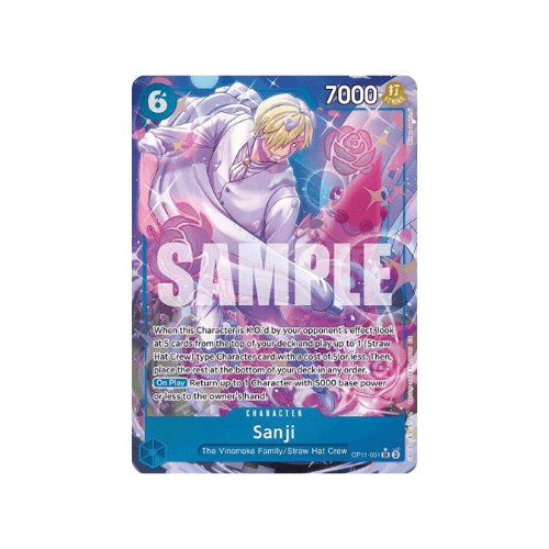 Sanji 051 Alternate Art OP11 ENG