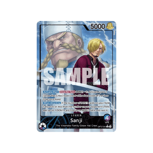 Sanji 041 Leader Alternate Art OP12 ENG