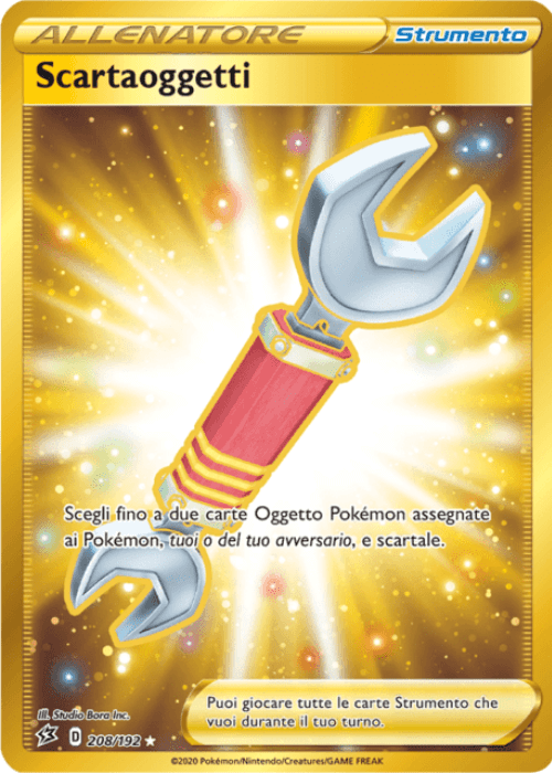 Pokémon Scartaoggetti 208/192 Fragore Ribelle ITA