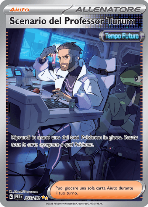 Pokémon Scenario del Professor Turum 257/182 Paradosso Temporale ITA
