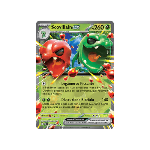Pokémon Scovillain ex 022/162 Cronoforze ITA