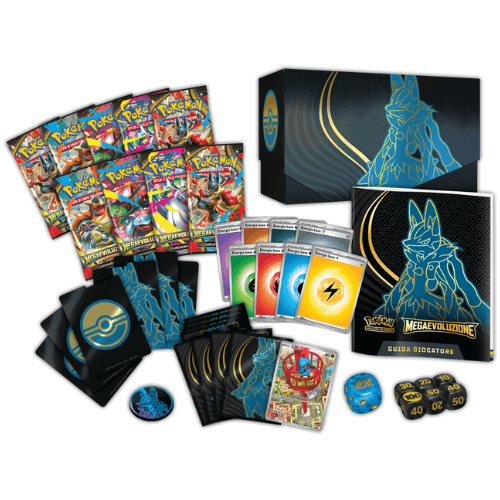 Pokemon Set Allenatore Fuoriclasse Megaevoluzione Lucario ITA