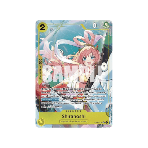 Shirahoshi 102 Alternate Art OP12 ENG