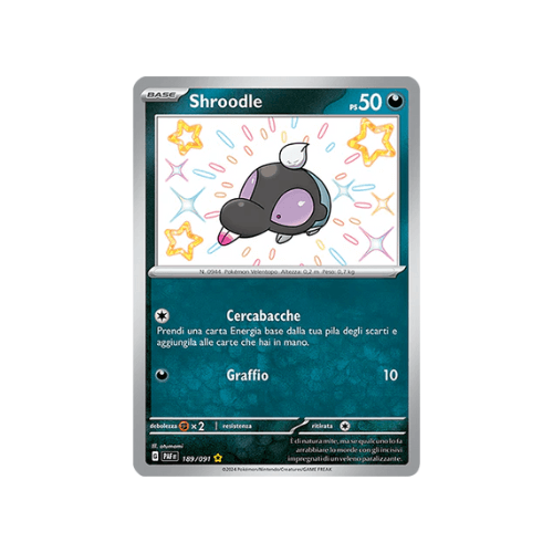 Pokémon Shroodle 189/091 Destino di Paldea ITA