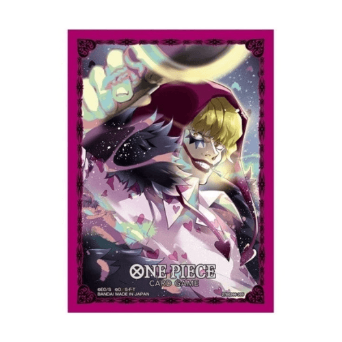 One Piece Card Game Official Sleeves Donquixote Rosinante 70 bustine Serie 11