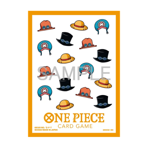 One Piece Card Game Official Sleeves Hat Patterns 70 bustine Serie 13