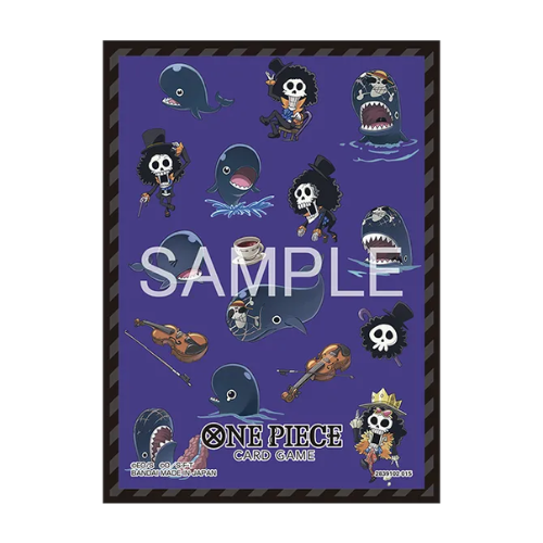 One Piece Card Game Official Sleeves Brook & Laboon 70 bustine Serie 14