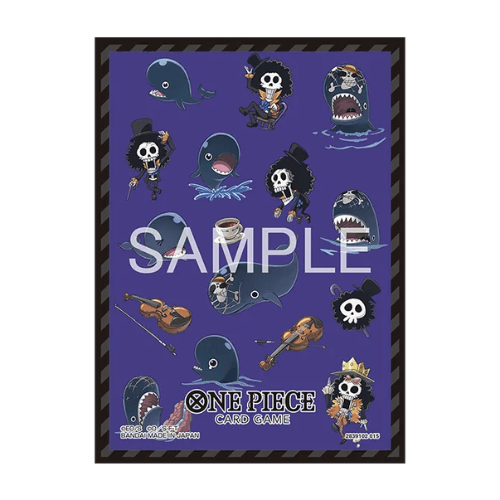 One Piece Card Game Official Sleeves Brook & Laboon 70 bustine Serie 14