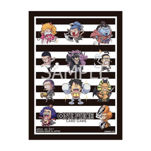 One Piece Card Game Official Sleeves Impel Down 70 bustine Serie 15