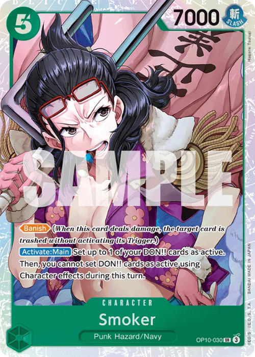 One Piece Smoker Super Rare OP10-030 ENG